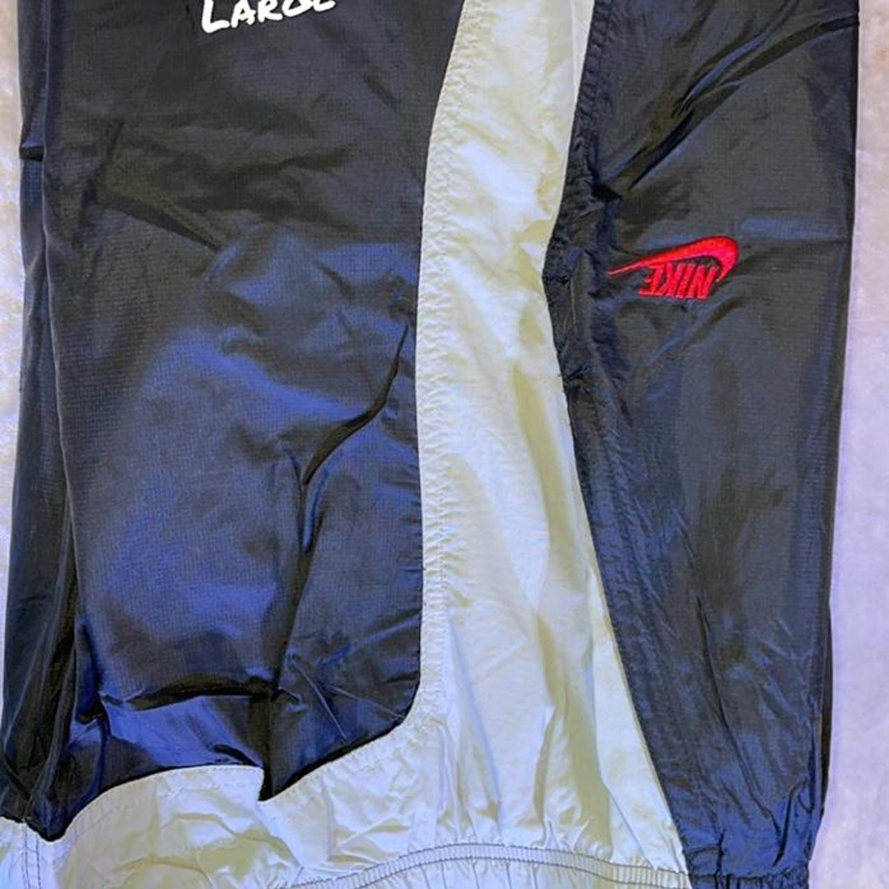 Rare Nike nylon tracksuit bottoms Size Depop