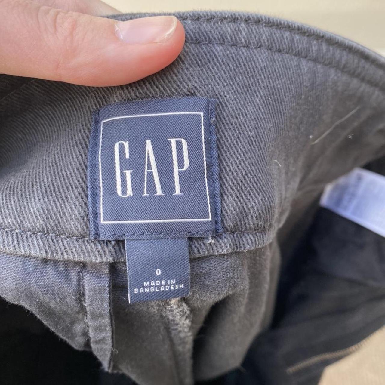 Gap navy blue cargo trousers, size 0, really... - Depop