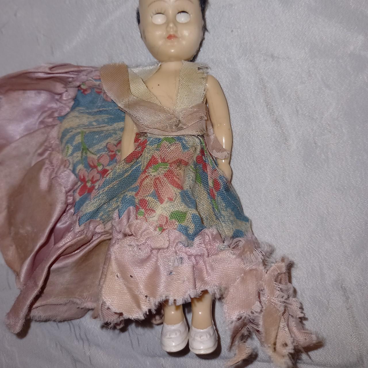 Very tattered antique doll in poor condition very... Depop