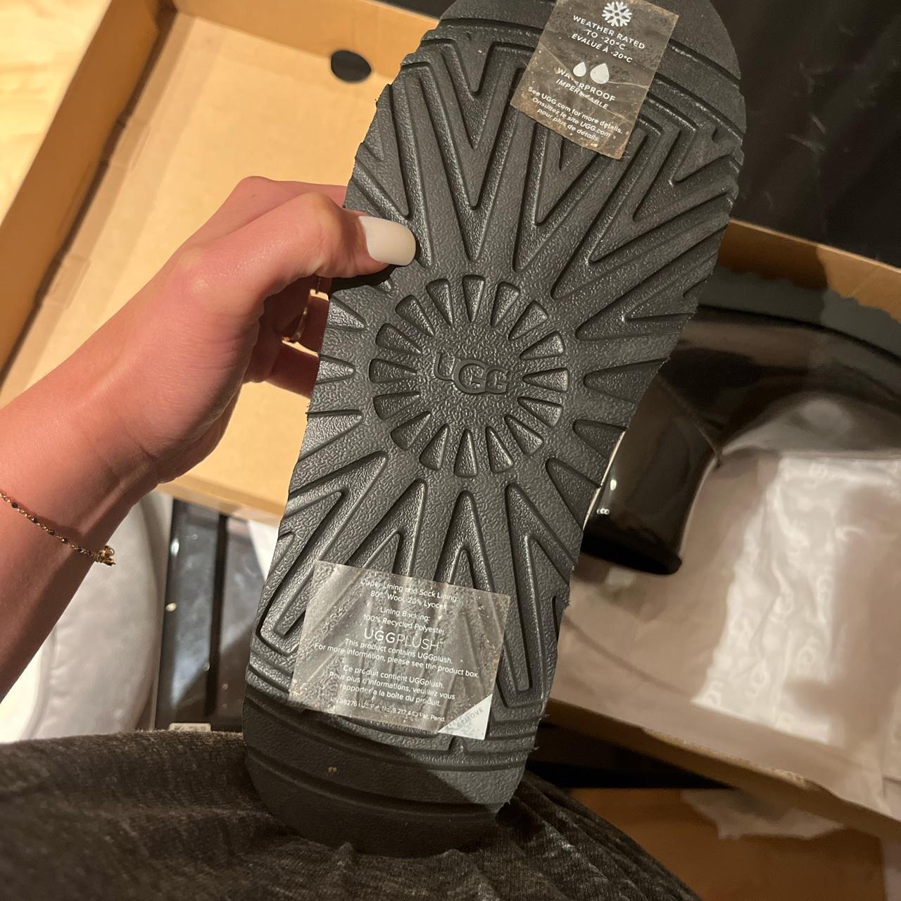 Brand new Uggs size womens 8 Waterproof clear boot... Depop