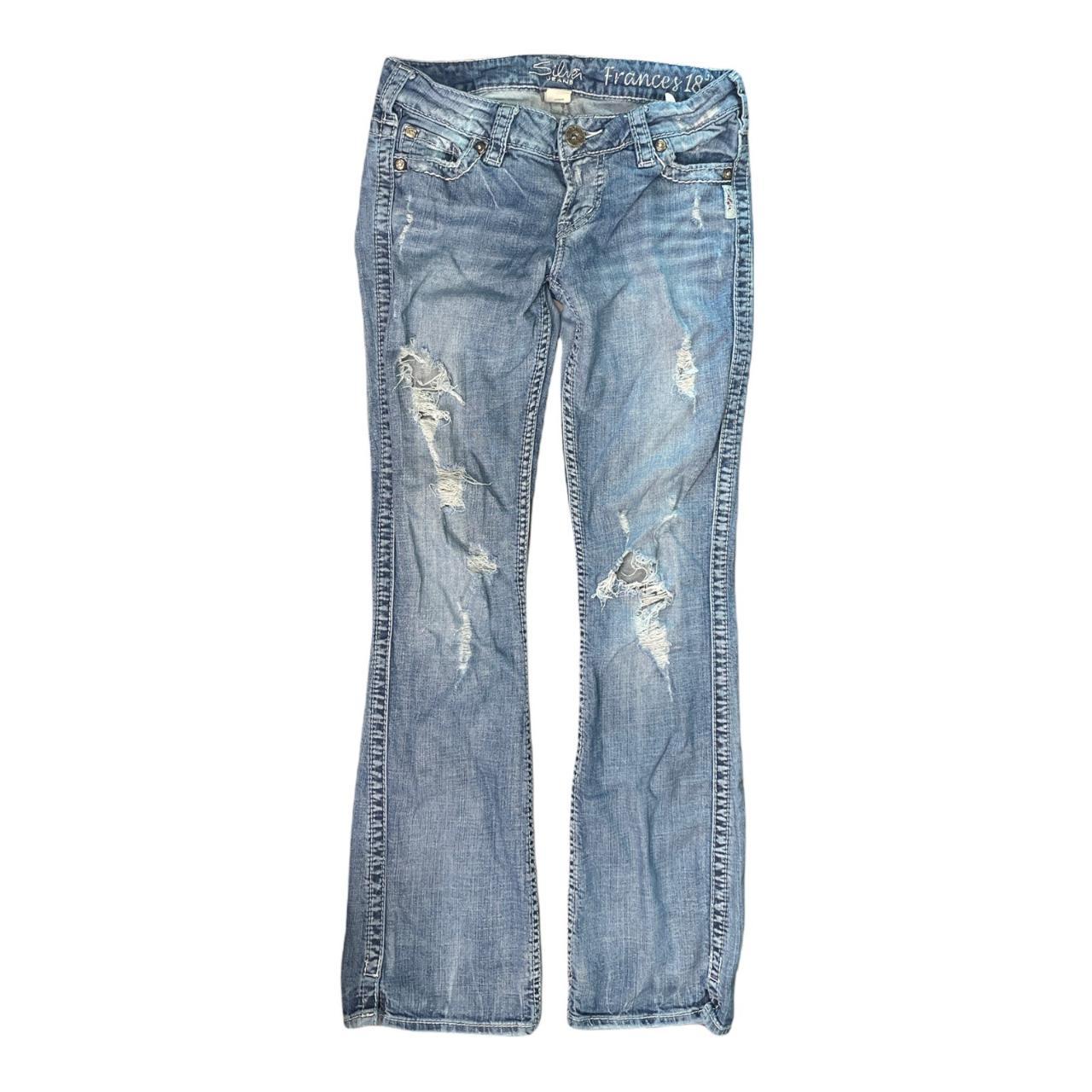 silver jeans size 18