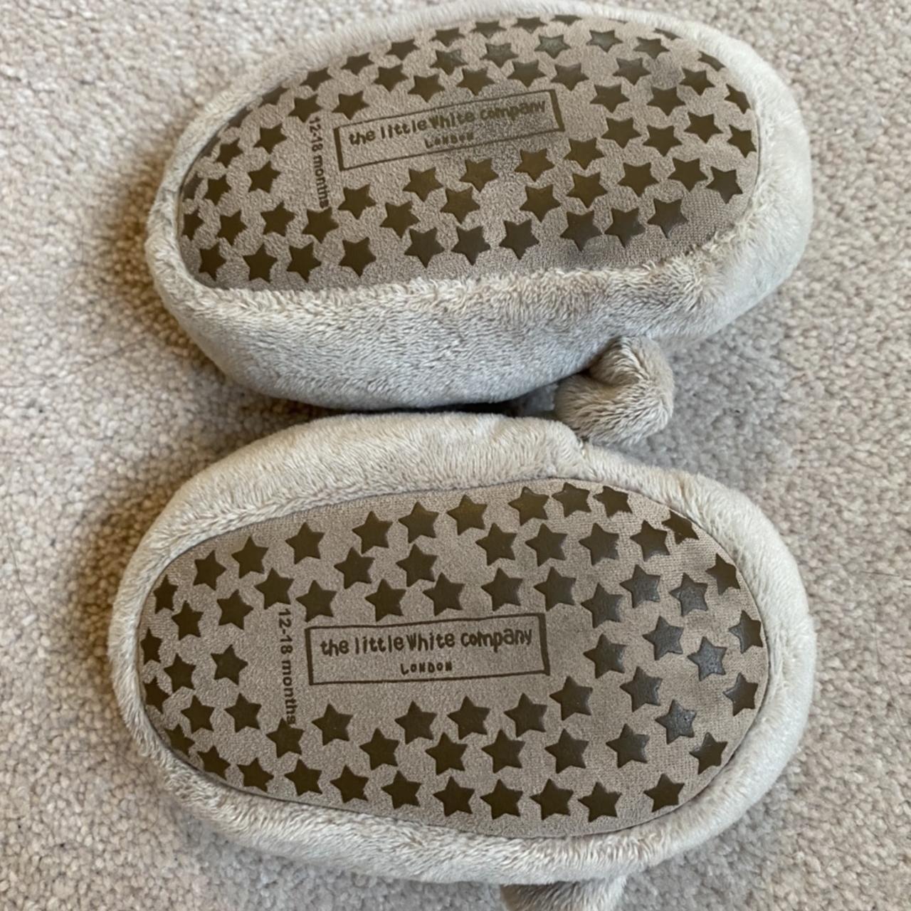 The Little White Company Baby Monkey Slippers. Size... - Depop