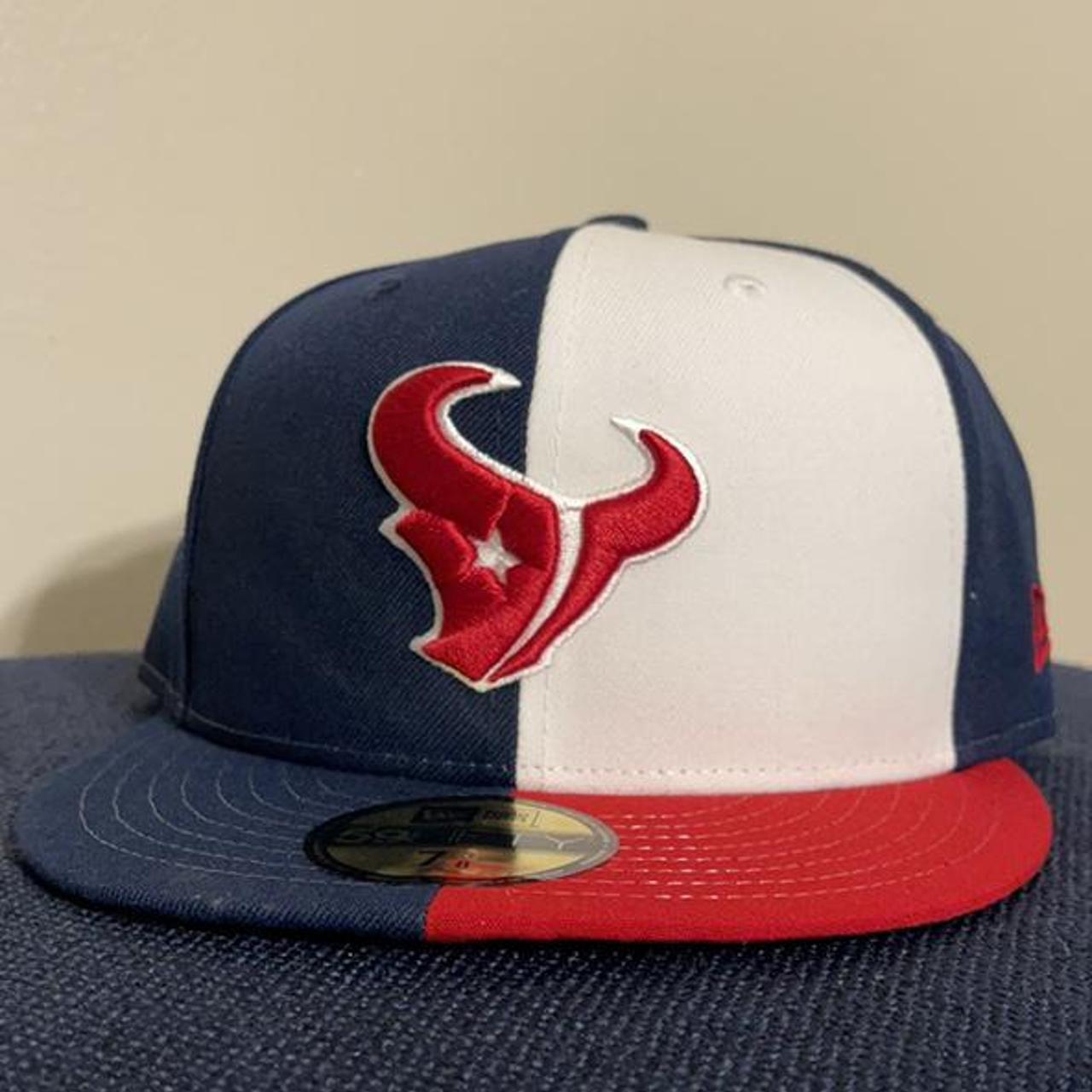 Houston Texans New Era Hat Size 7 3/8 Size - Depop