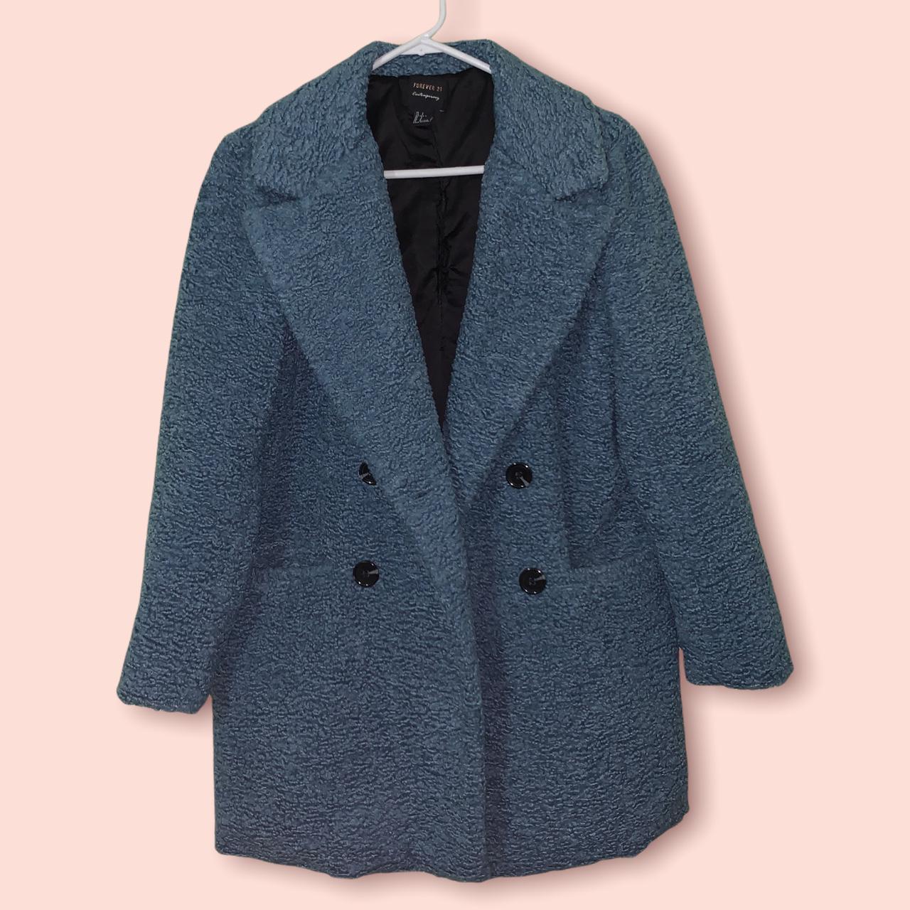 Forever 21 hotsell blue coat