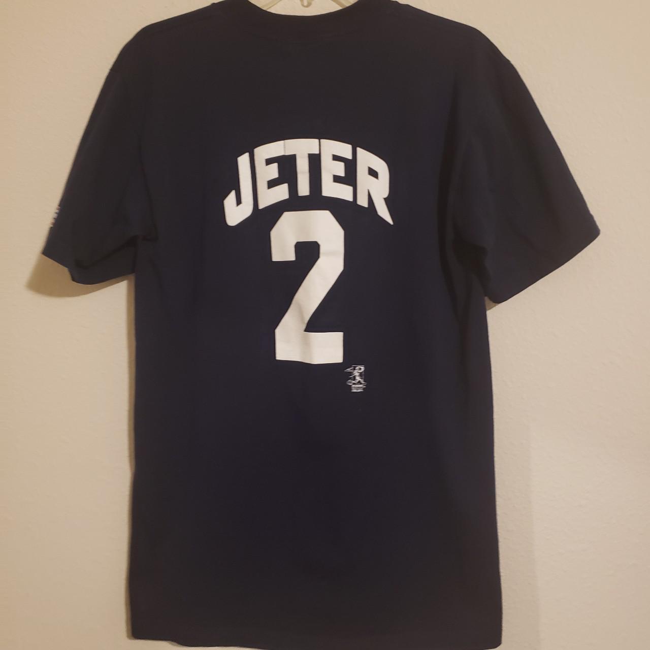 Vintage New York Yankees Derek Jeter 2 Baseball Jersey 