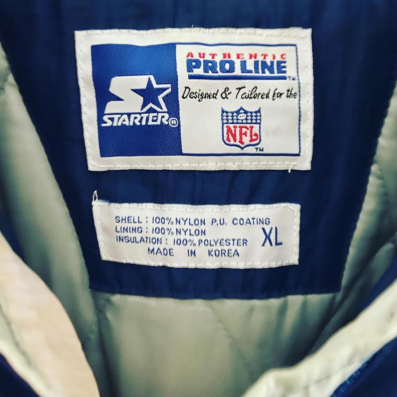 Vintage 90's starter Dallas cowboys NFL puffer - Depop