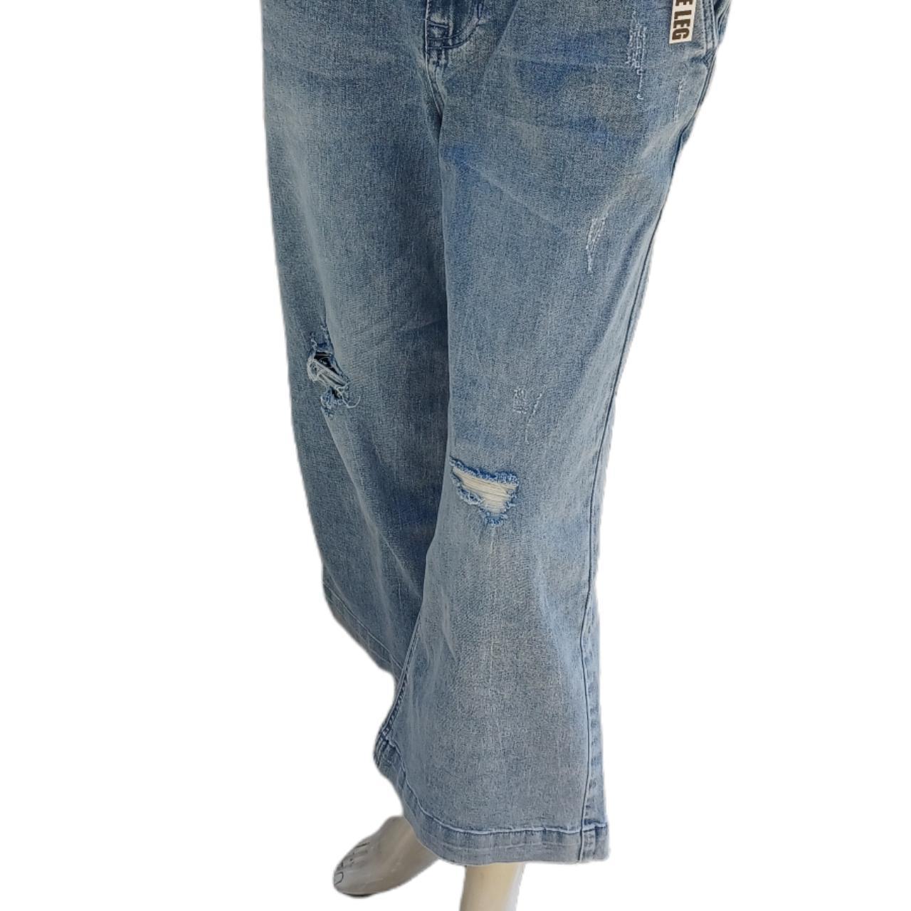 Dollhouse Wide Leg Flare Jeans Size... Depop