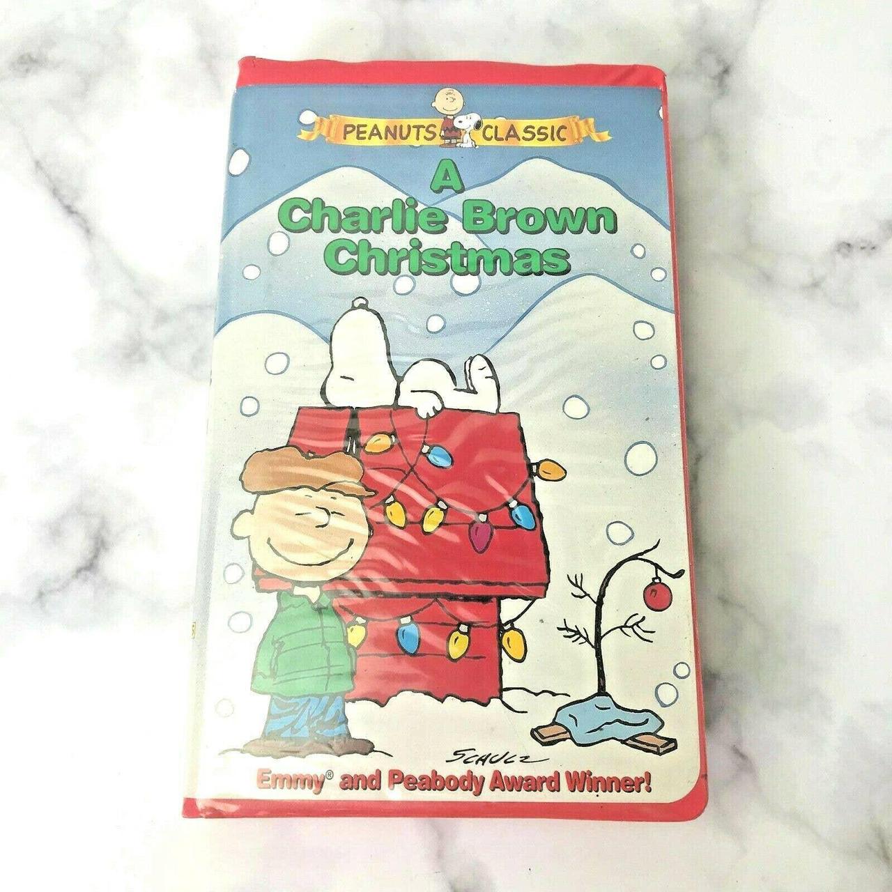 A Charlie Brown Christmas VHS 1996 Clamshell... - Depop