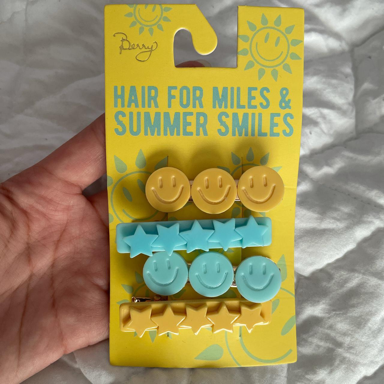 Nordstrom Women's Yellow and Blue Hairaccessories Depop