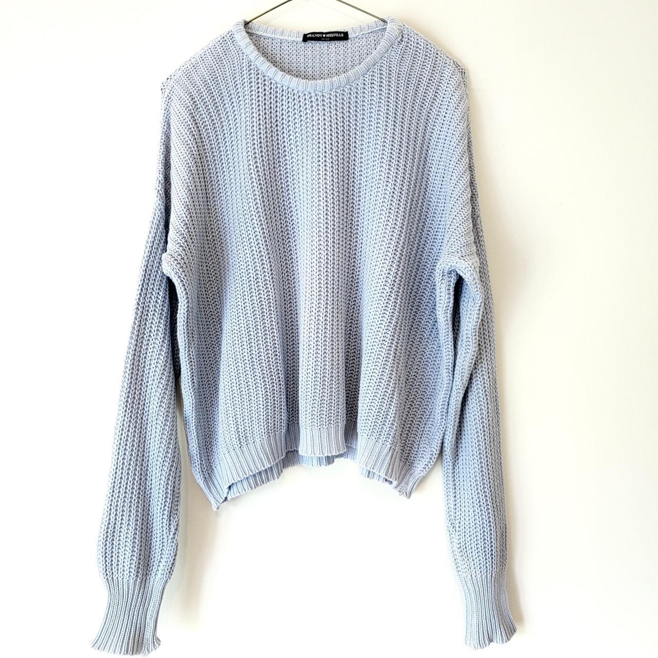 Brandy Melville Bronx Sweater in baby periwinkle