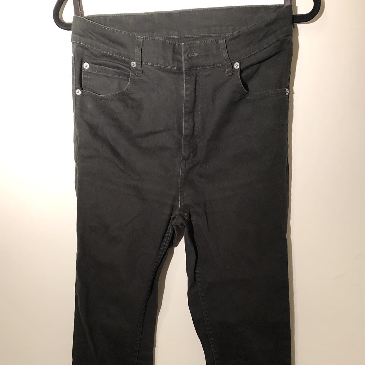 Cheap Monday Dark Green Jeans, hardly... Depop