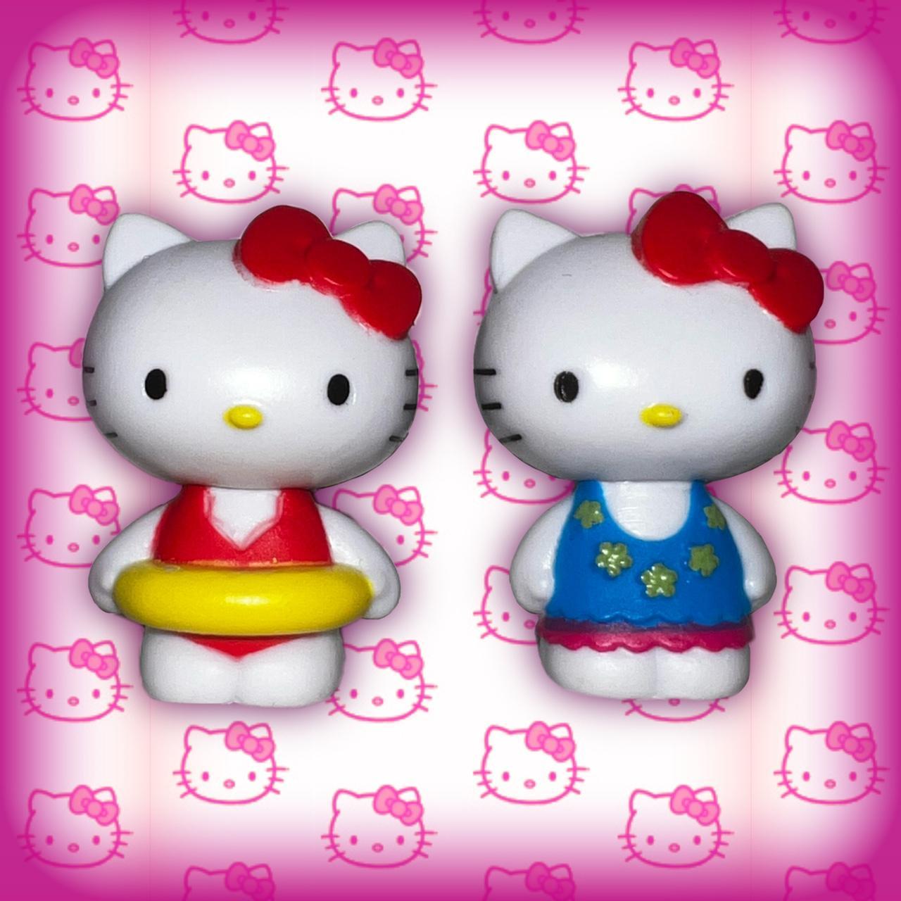 SANRIO HELLO KITTY COLLECTIBLE MINI FIGURES 1 x Red... Depop