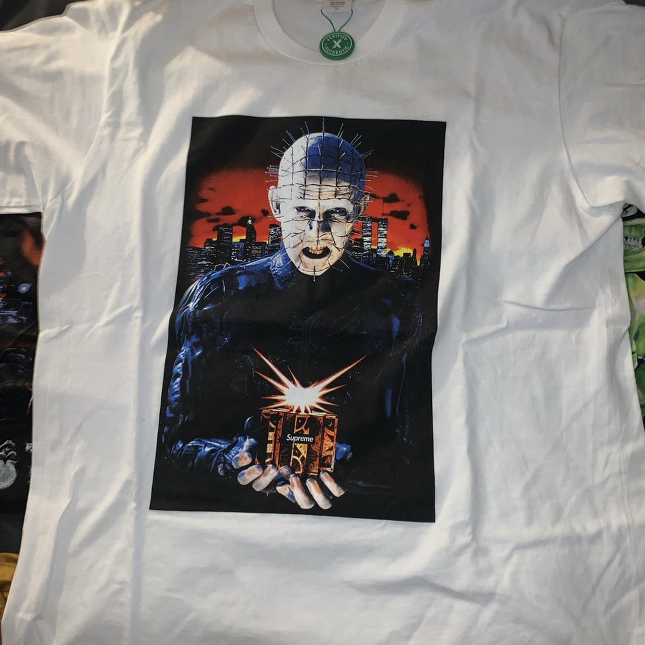 大阪の直営店舗 Supreme hellraiser tee - トップス