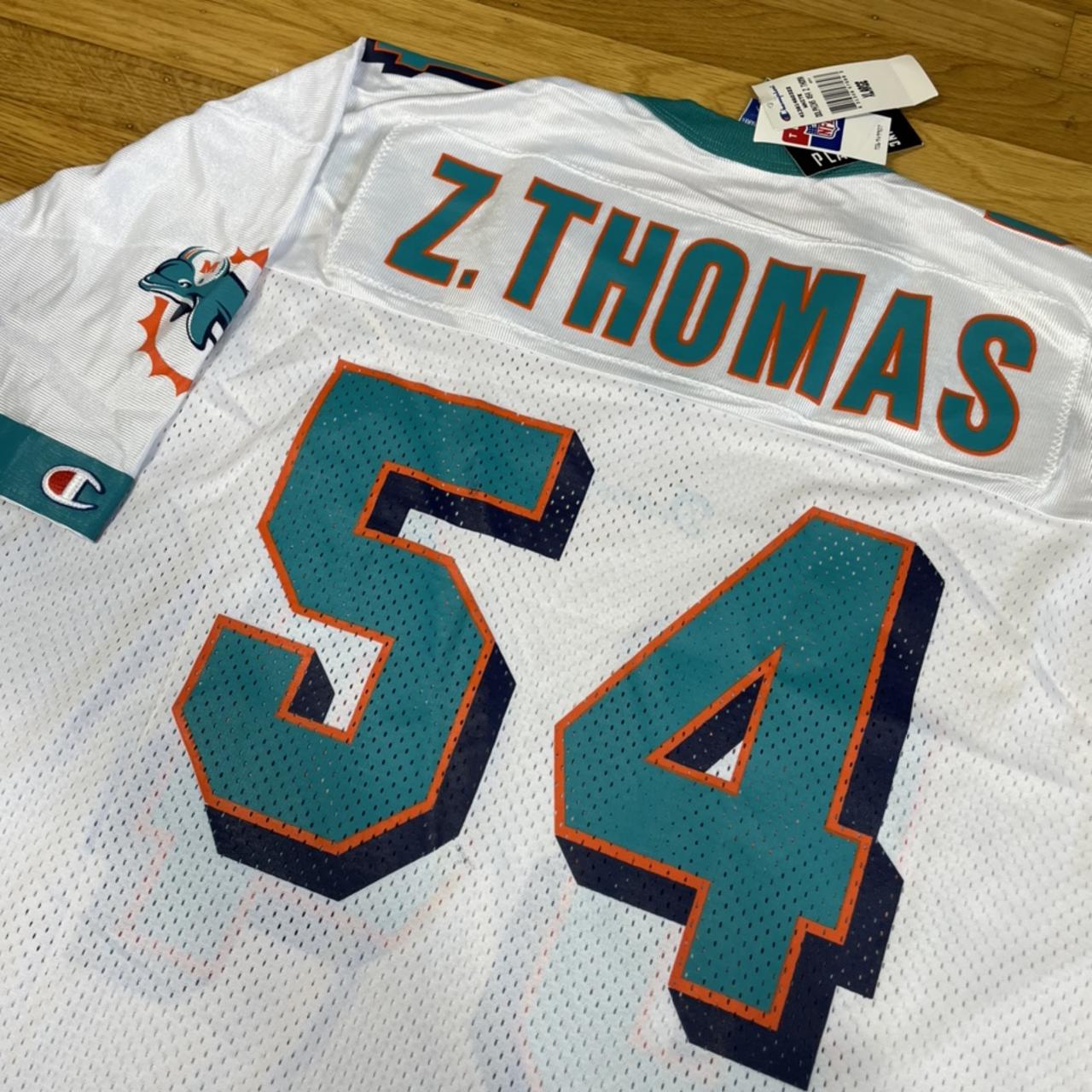 Miami Dolphins Zach Thomas jersey orange reebok NFL - Depop