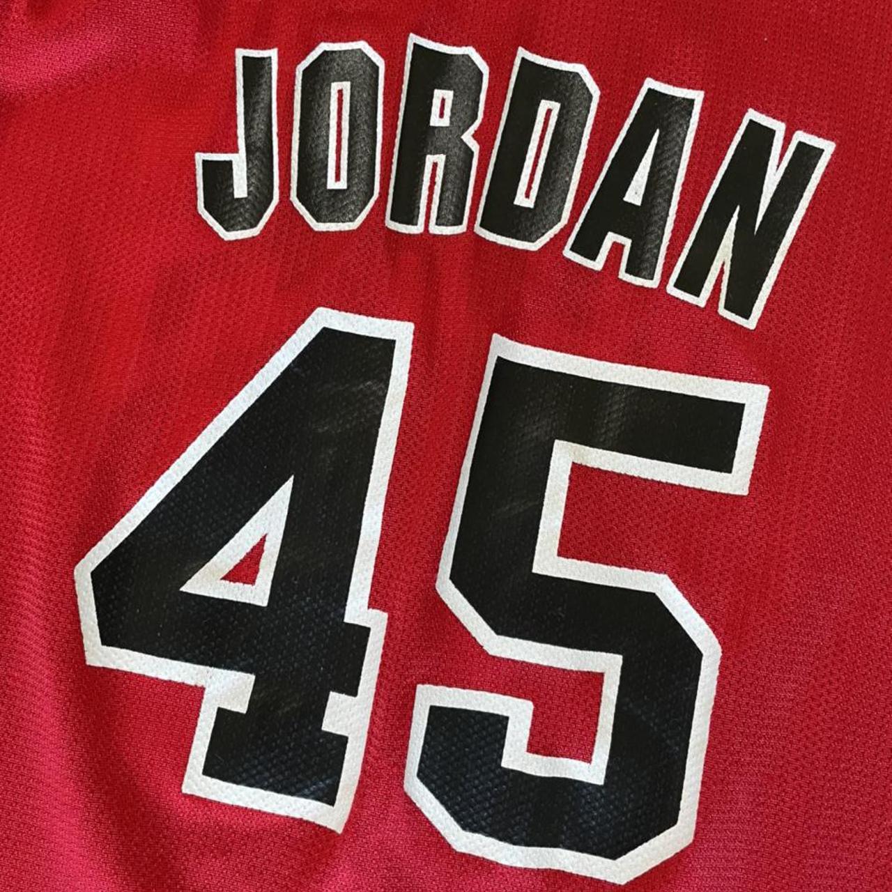 Very rare Champion Jordan NBA Jersey Was bought in - Depop