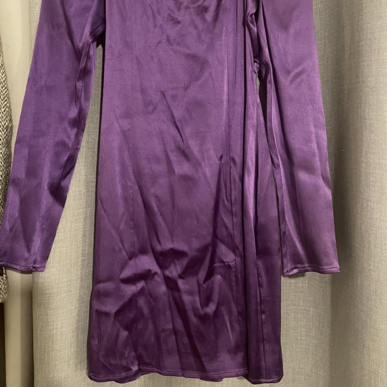 Zara Women's Purple Dress | Depop