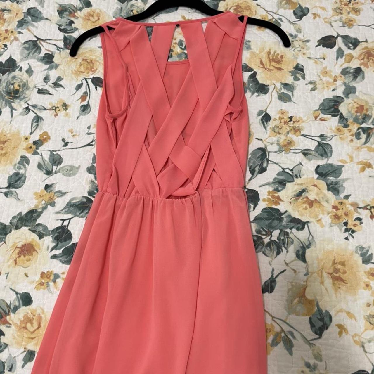 H&m hotsell peach dress