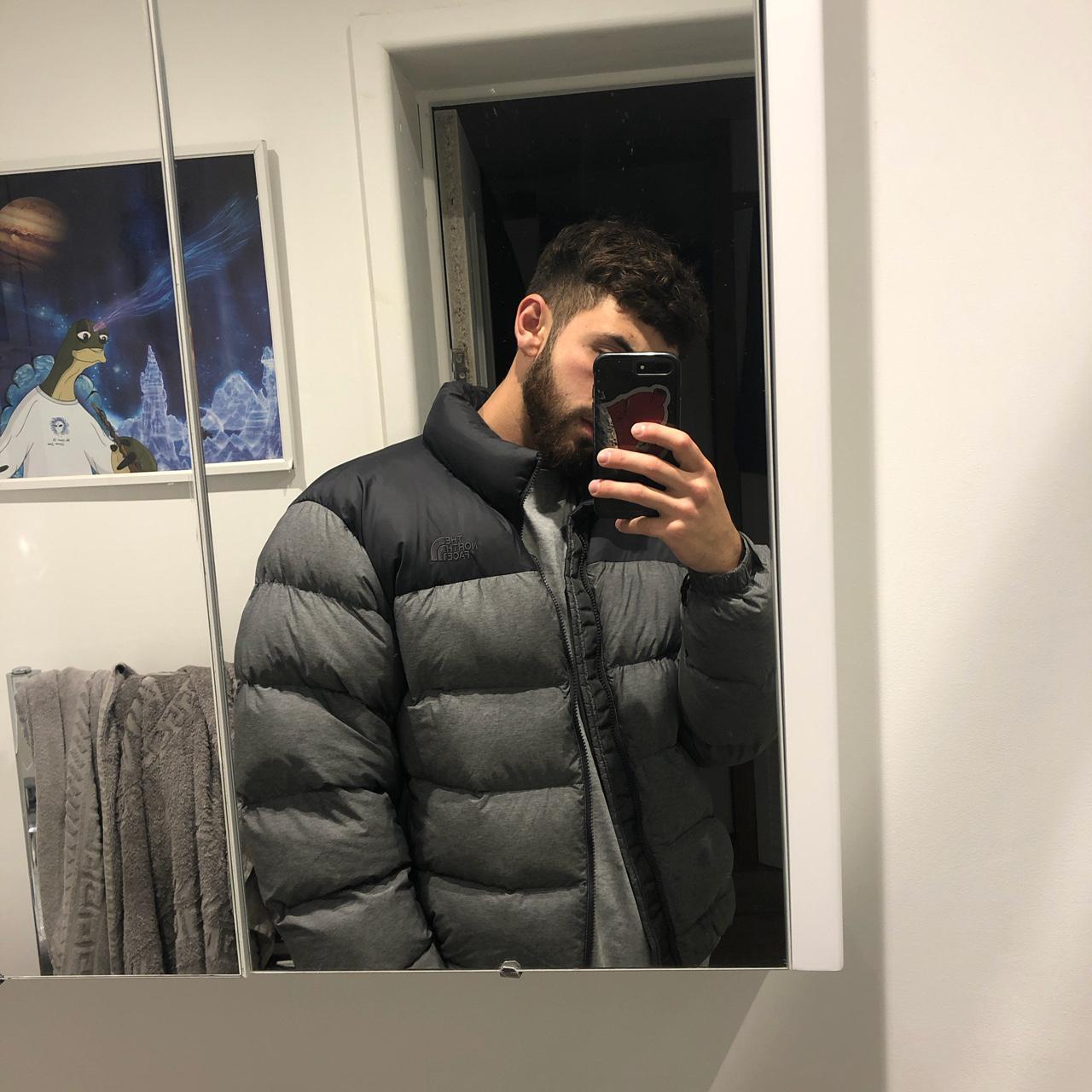 north face nuptse black label