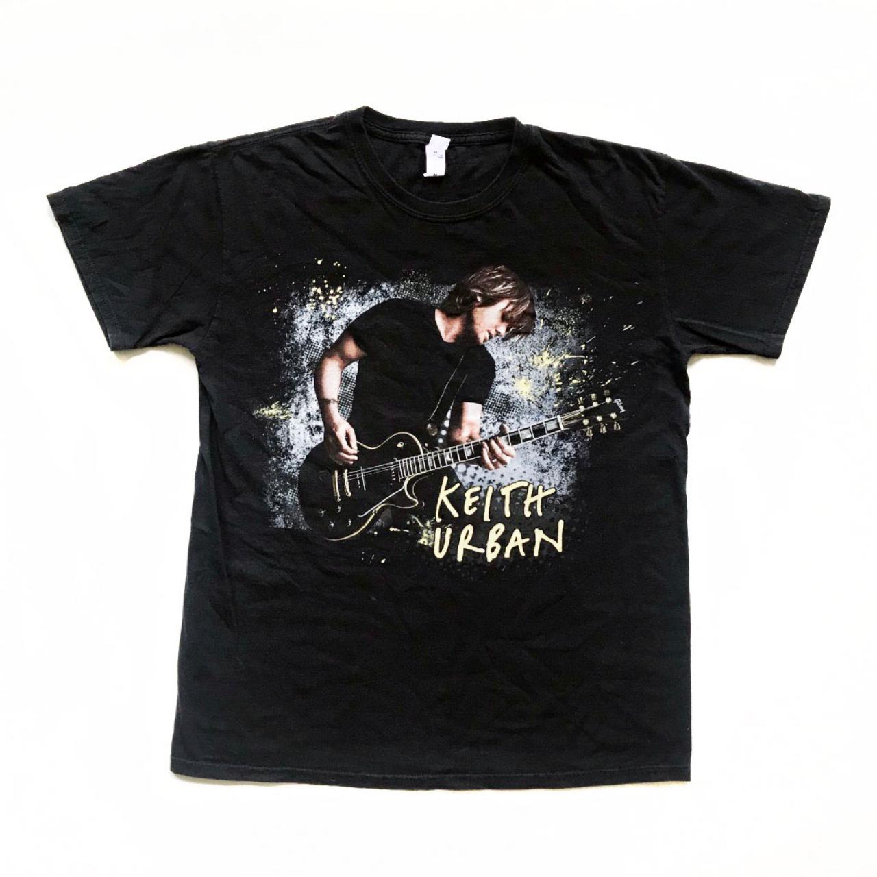 Gildan Men's Black and Grey T-shirt