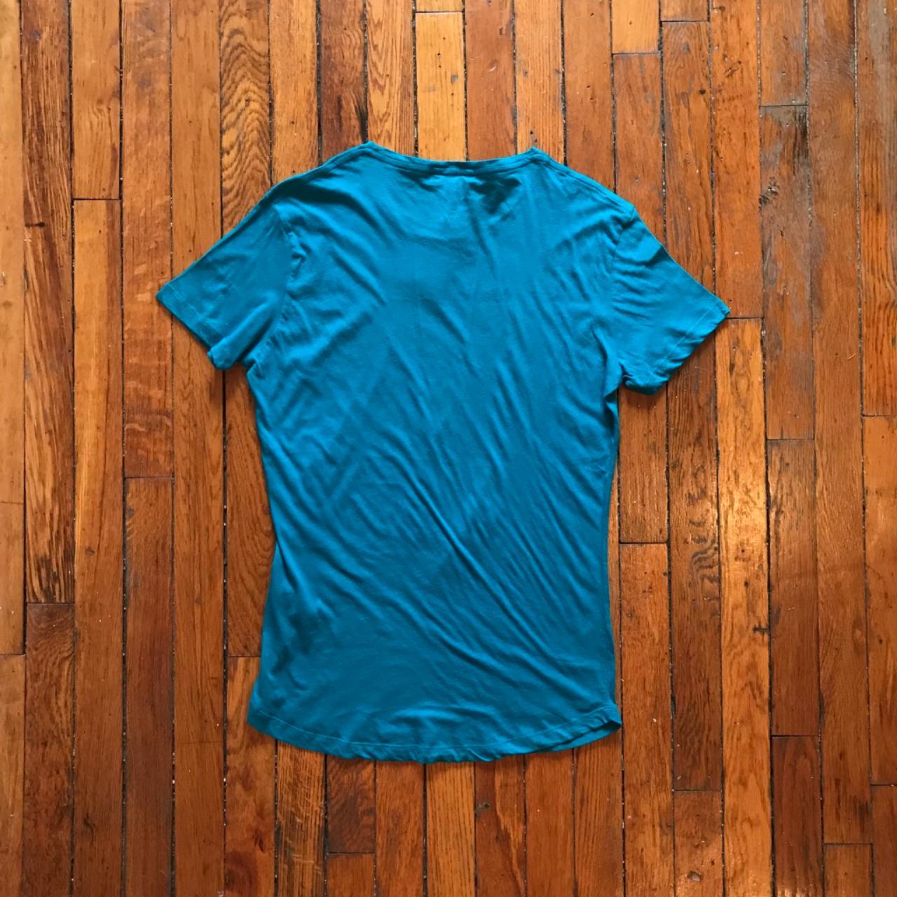 Orlebar Brown Men's Blue and Green T-shirt (3)