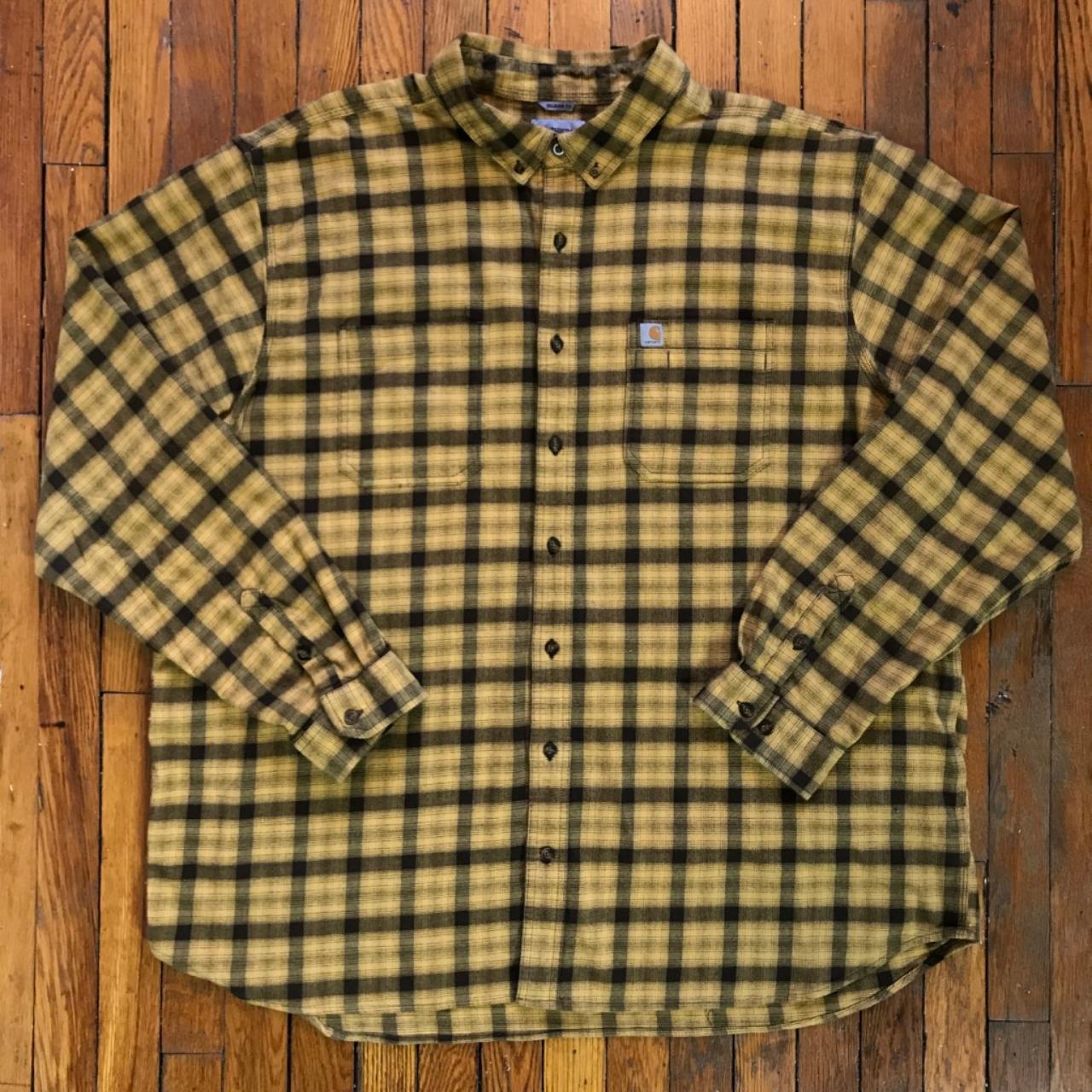 carhartt relaxed fit flannel