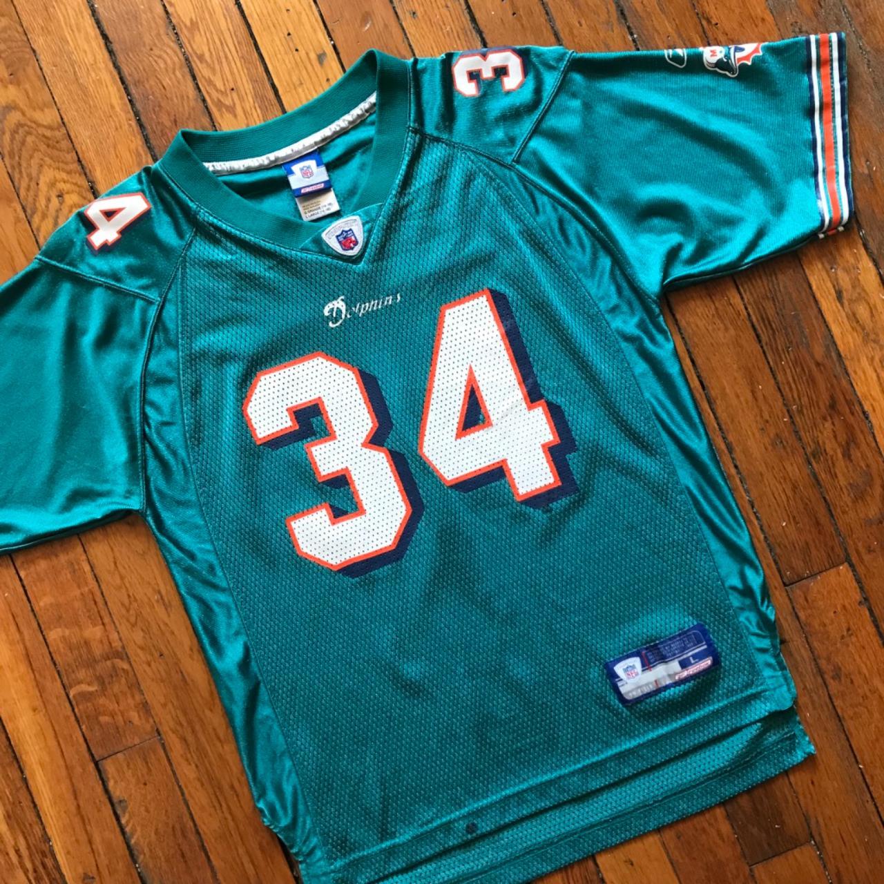 Free shipping Vintage Miami dolphins jersey - Depop