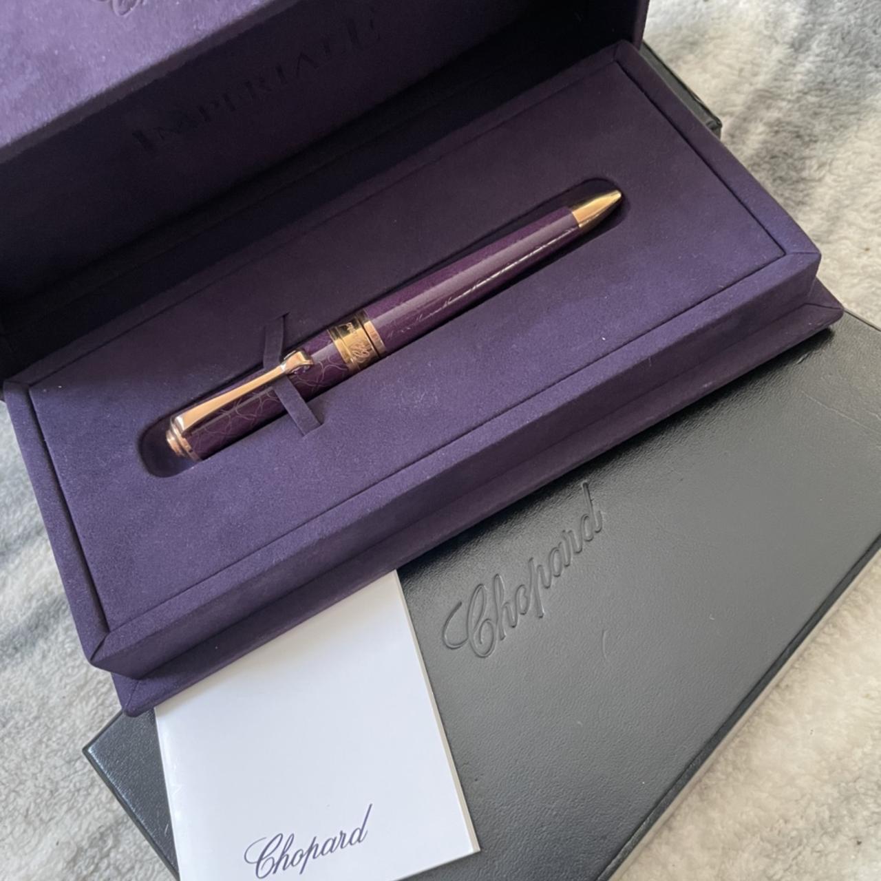 Chopard Imperiale Collection Ballpoint Pen Purple Depop