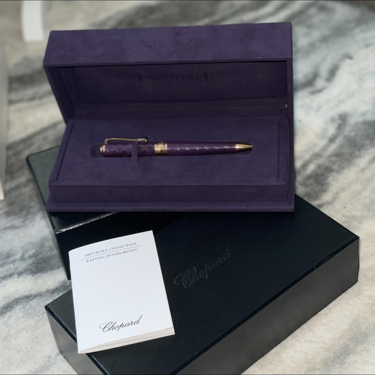 Chopard Imperiale Collection Ballpoint Pen Purple Depop