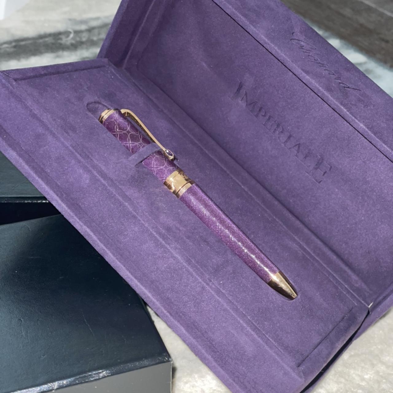 Chopard Imperiale Collection Ballpoint Pen Purple Depop