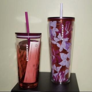 🎀 LV print Official Starbucks Cold Cup 🎀 Reusable - Depop