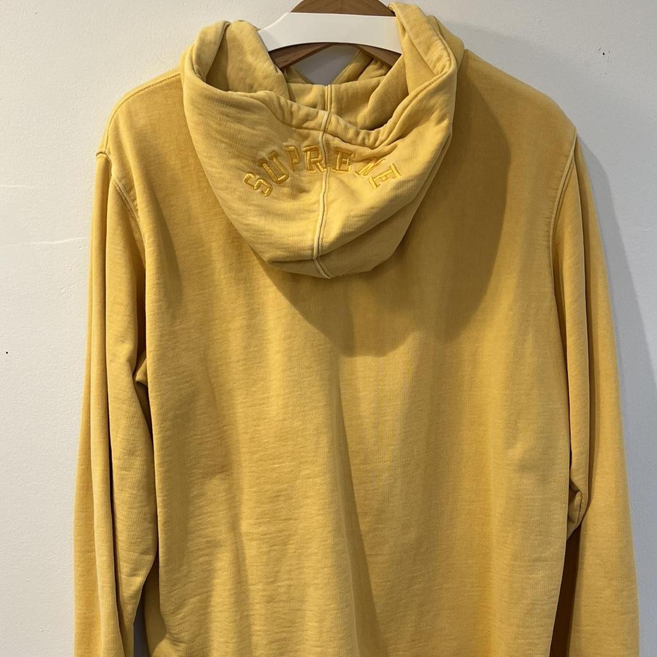 Used Supreme Overdyed Hooded Sweatshirt w Depop