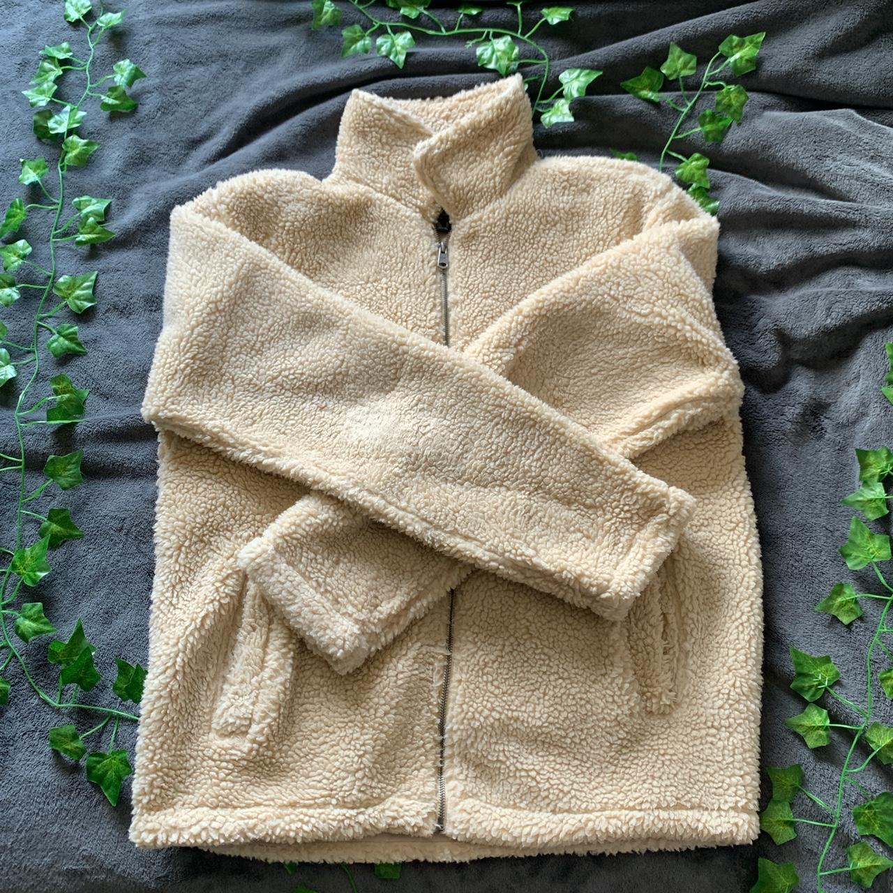 Threadbare Wooly Fleece with zip. Size... Depop