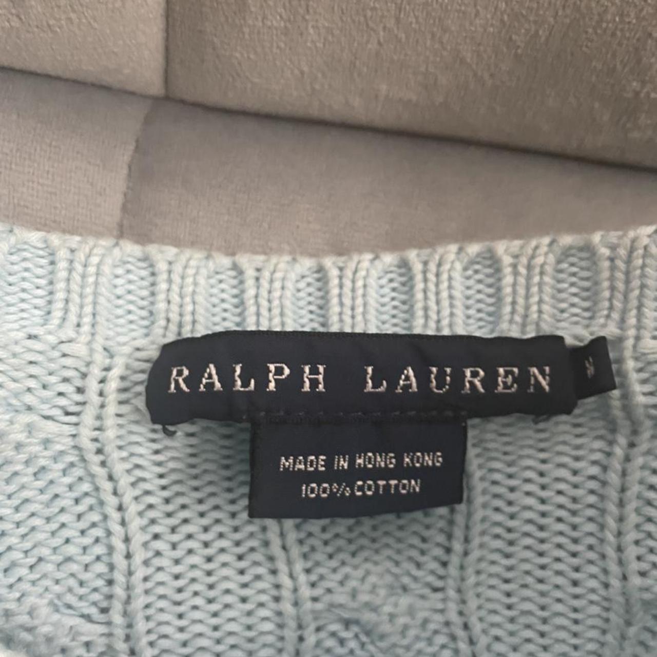 Polo Ralph Lauren Women's Blue Jumper | Depop