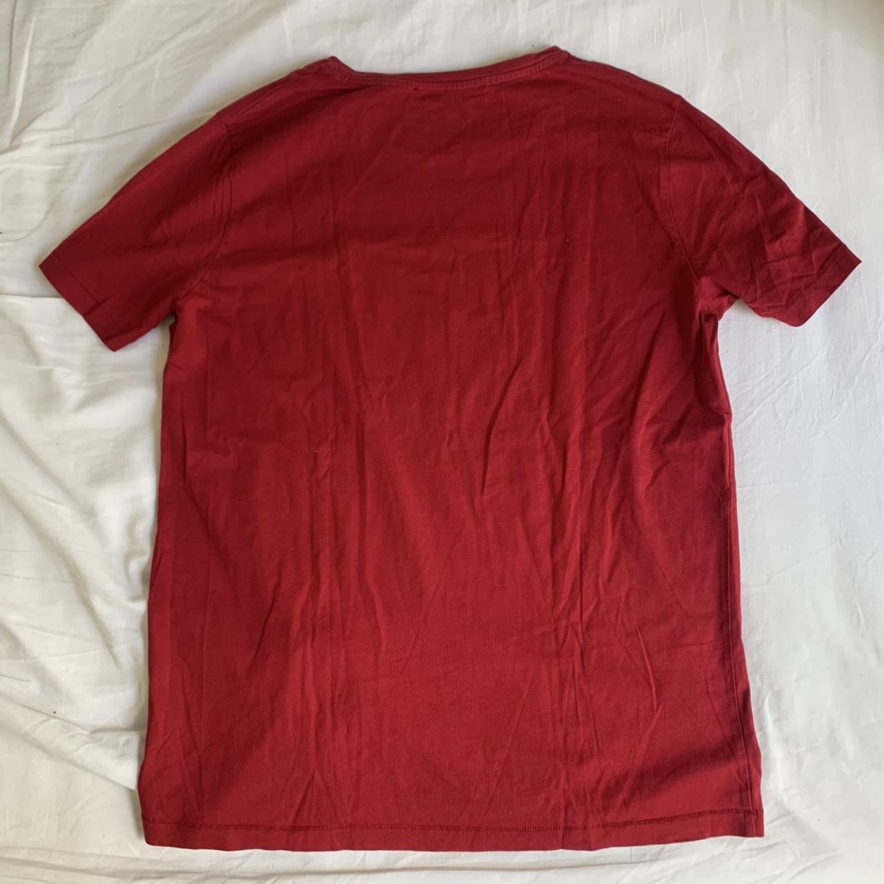 Amazing Acne Studios red t-shirt in size small, but... - Depop