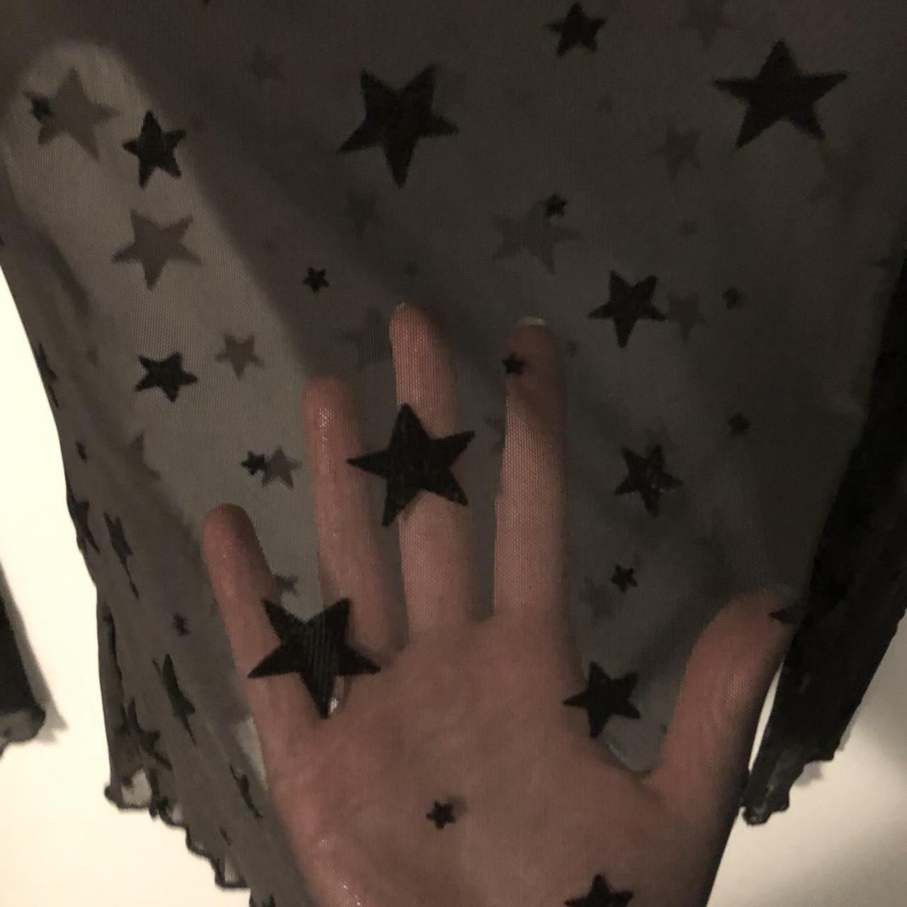 star mesh shirt