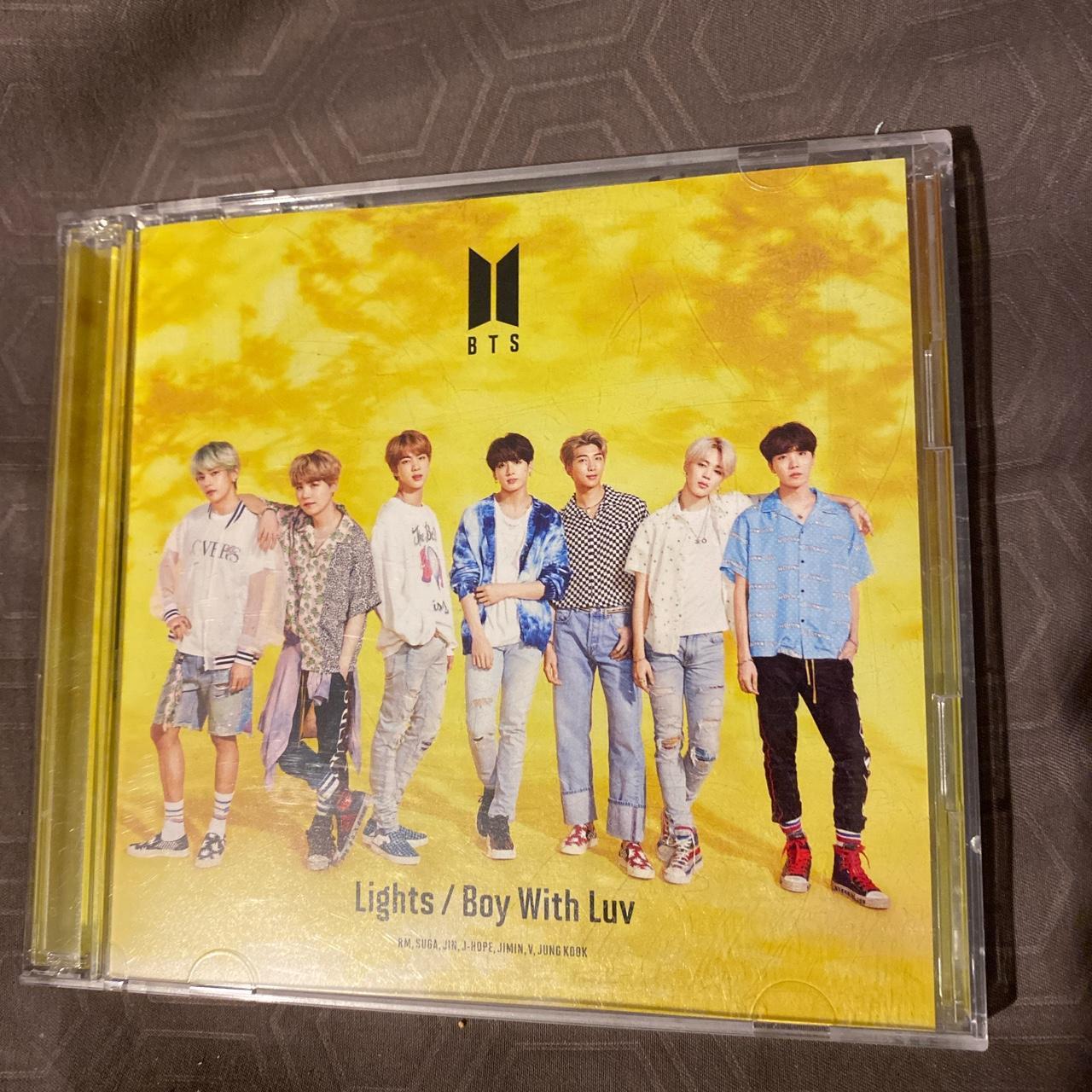 BTS LIGHTS/BOY WITH LUV JAPANESE ALBUM, no photo card