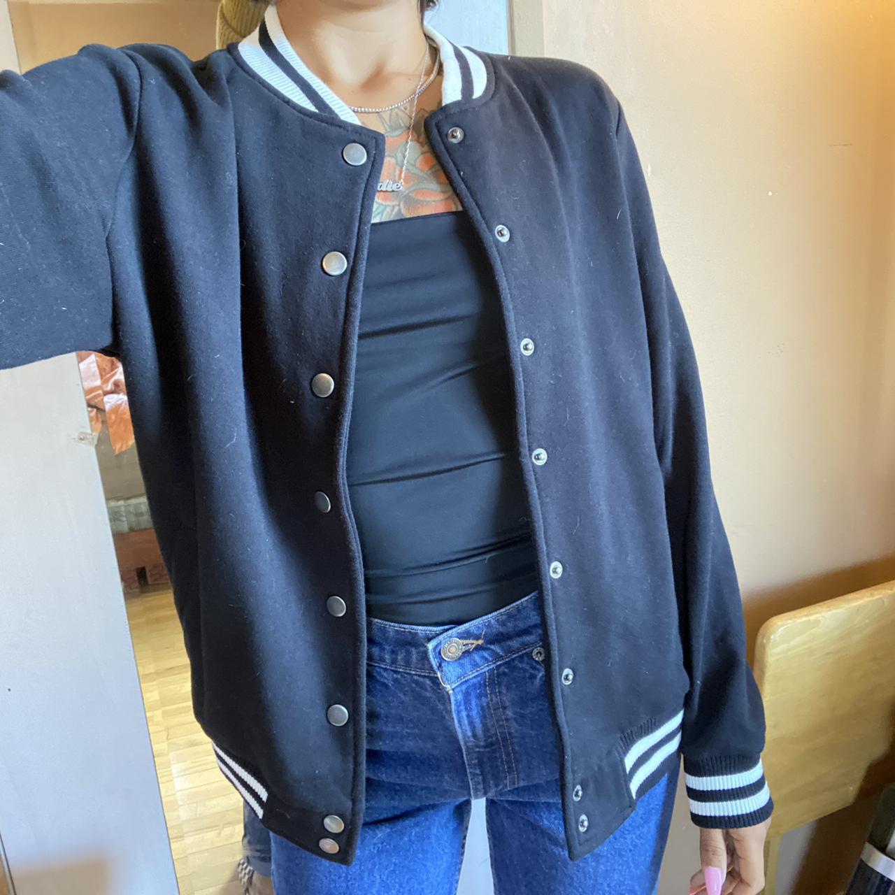 Cozy Bomber Jacket Tags Were Cut Out . Would say... Depop