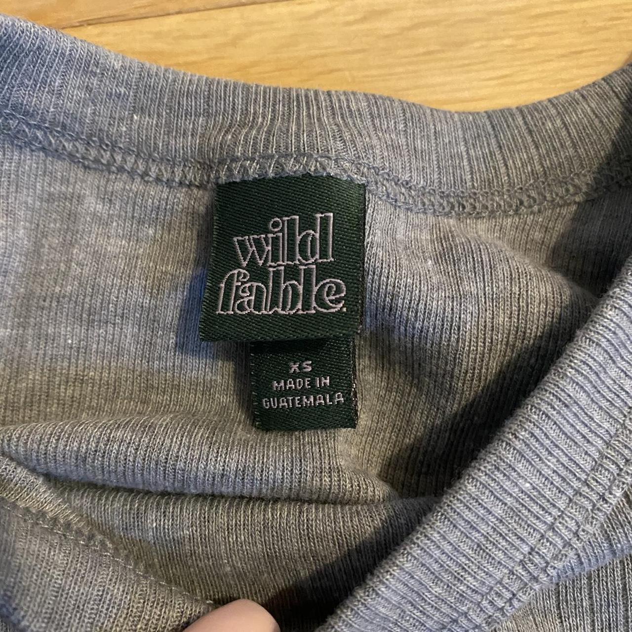 Wild Fable Women's Grey Shirt | Depop