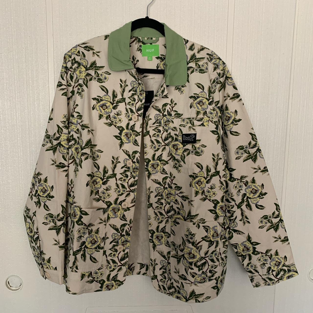 新品 HUF GRAFTON CHORE JACKET ハフ 花柄 ジャケット