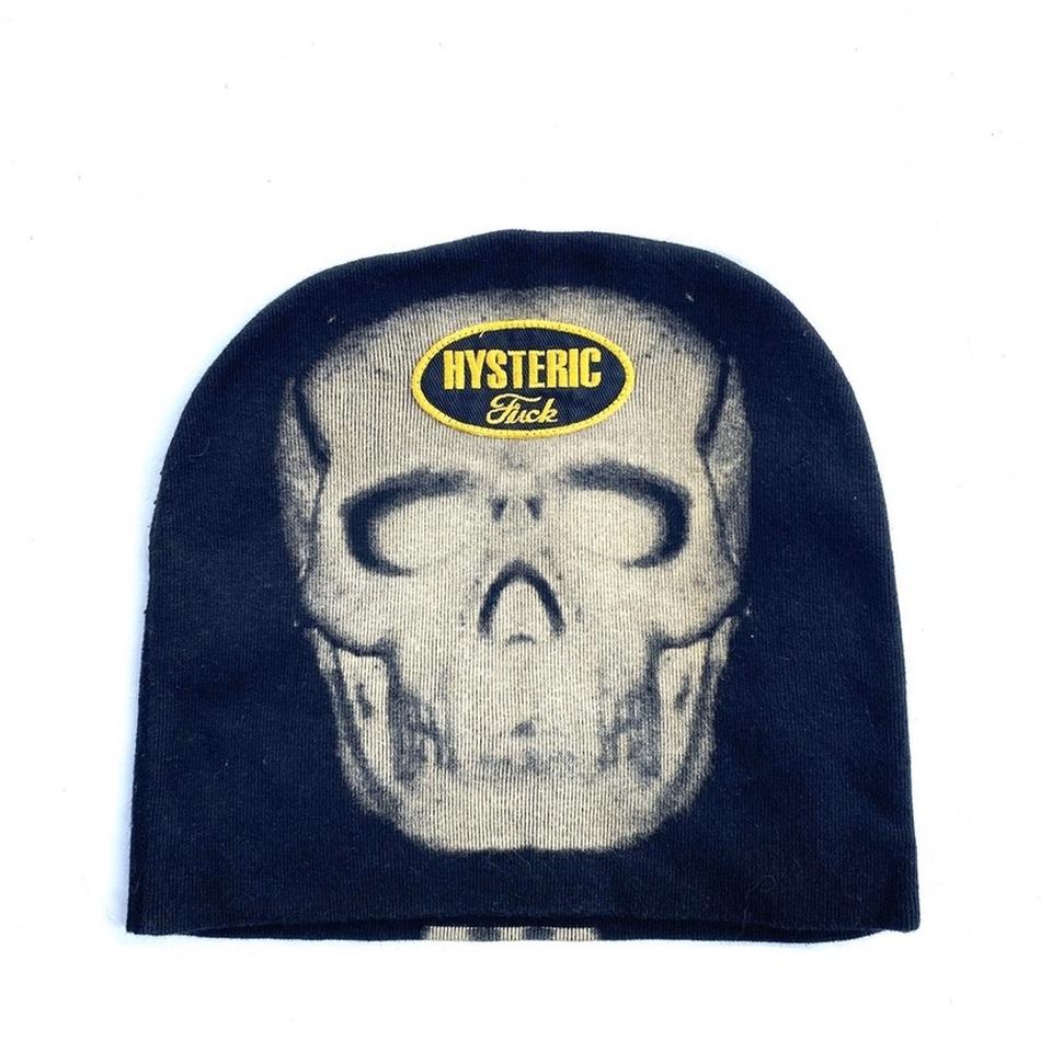 Hysteric glamour skull beanie SOLD!!!!! - Depop