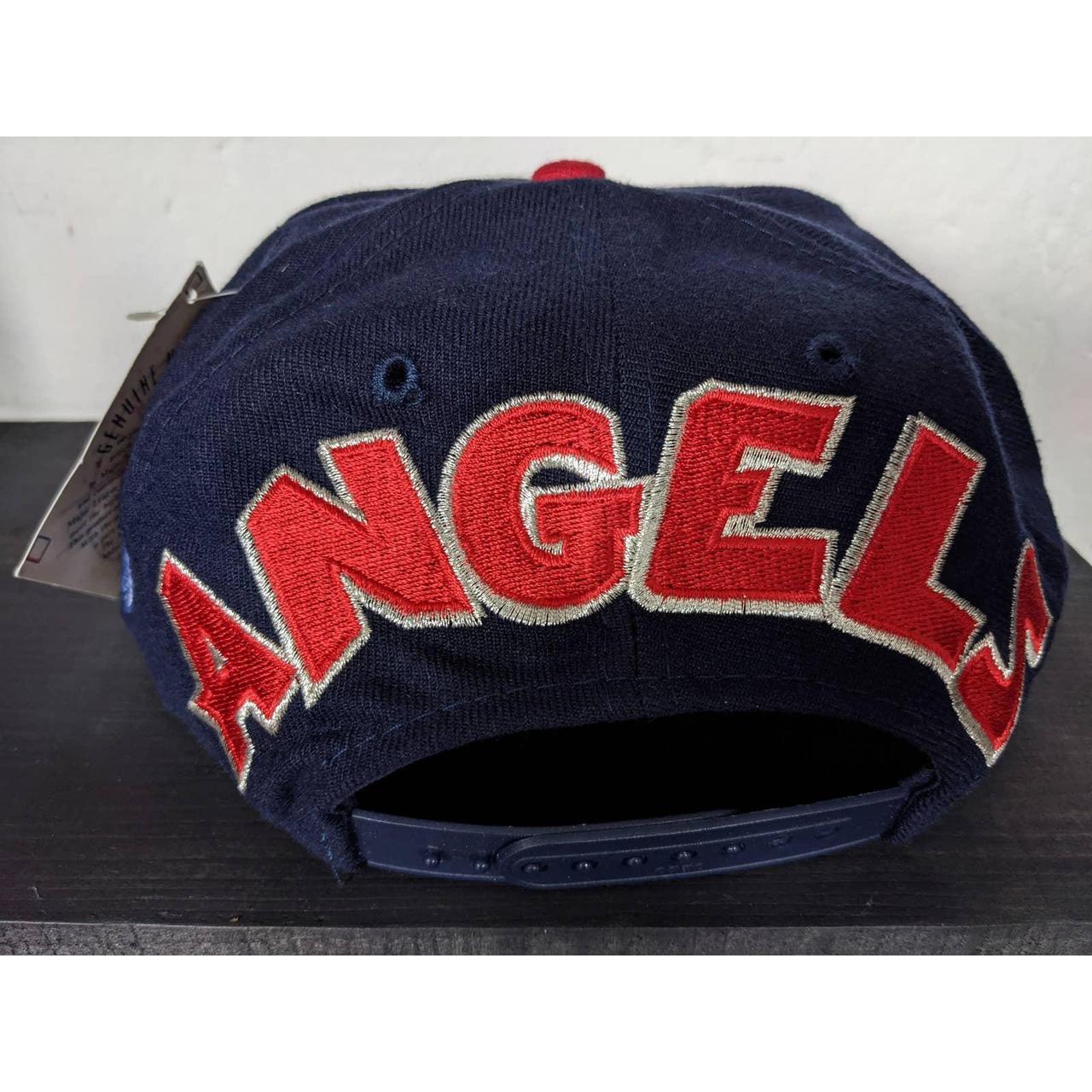 California ANGELS Vintage 90s Snapback Hat Deadstock Annco 