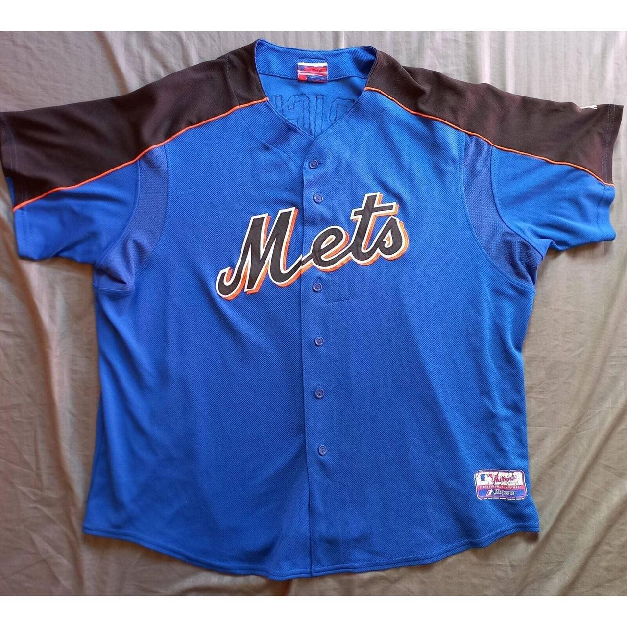 Vintage Majestic New York Mets David Wright Jersey