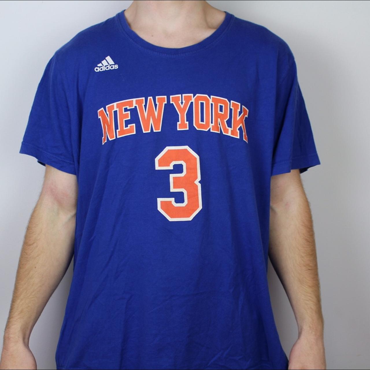 Adidas NY Knicks Basketball T Shirt NBA t shirt. Depop