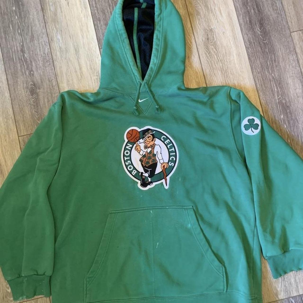 Vintage rare Center Check Nike Celtics Hoodie Depop