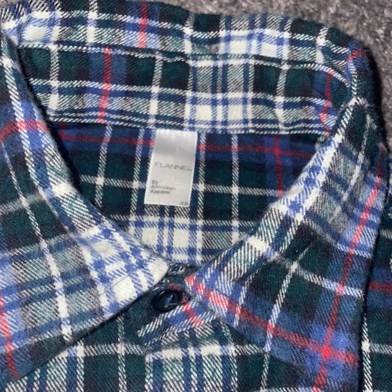 Travis Scott type flannel Size XS pricing is... - Depop