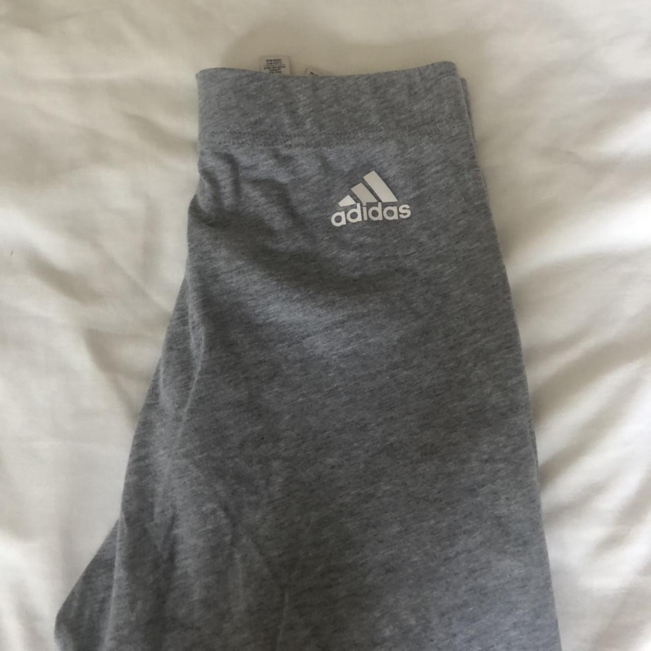 Adidas Sweatpants Women Large Gray Louisville - Depop