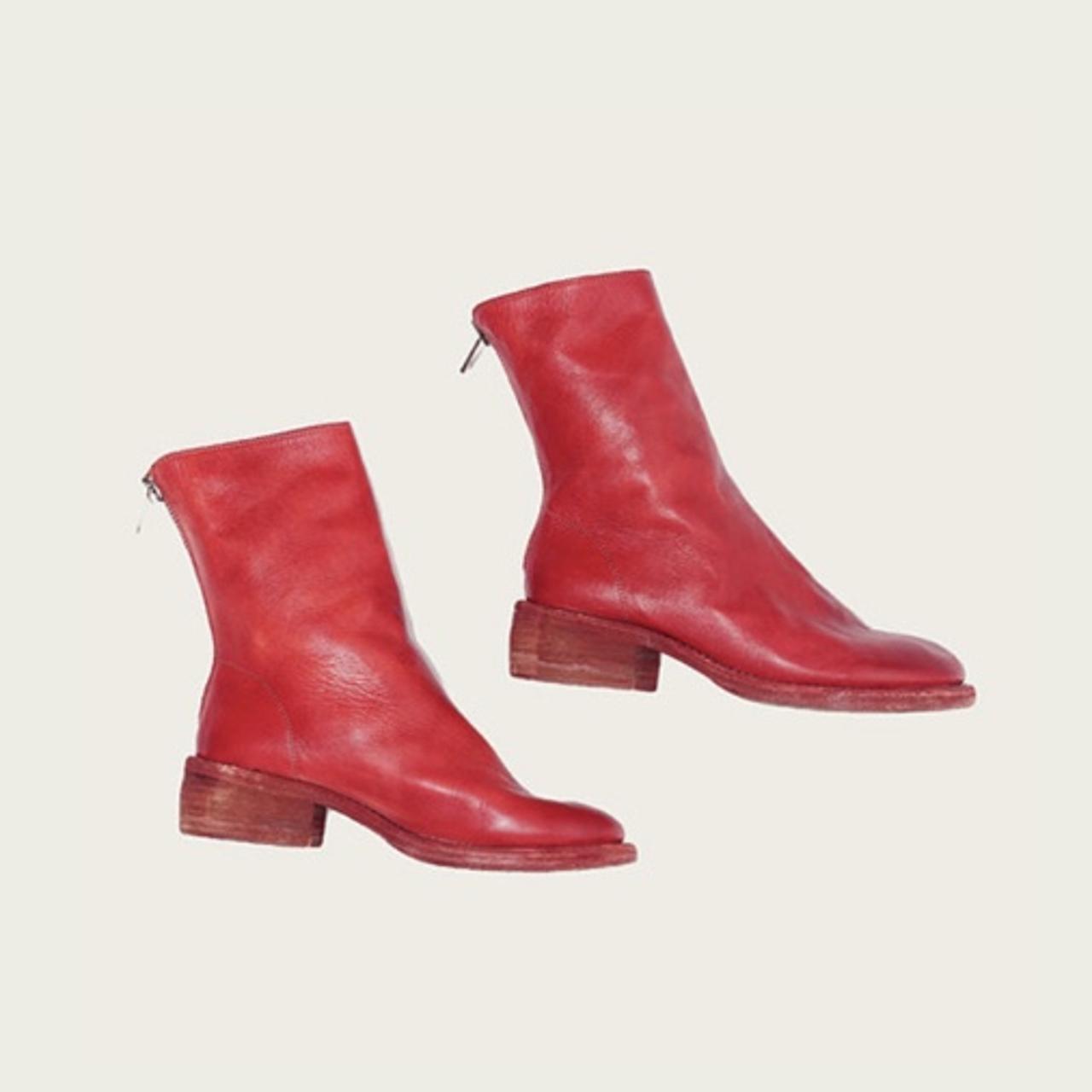 Guidi hotsell red boots