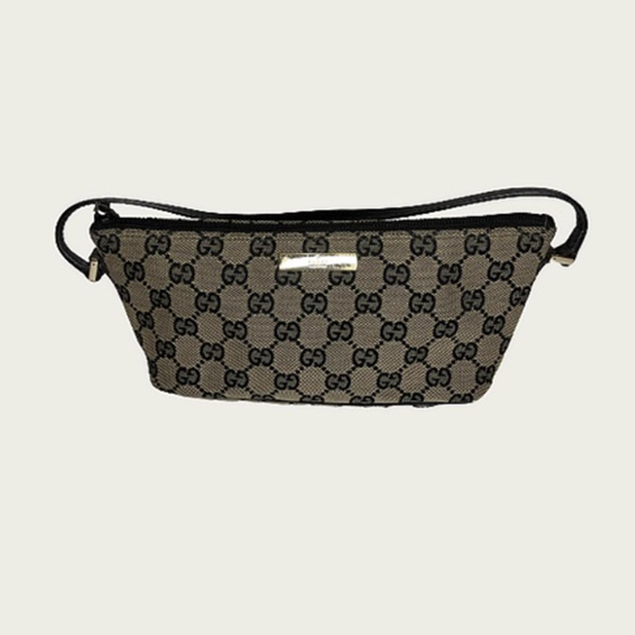 Gucci Canvas Monogram Mini Pochette Bag🦨 This piece - Depop
