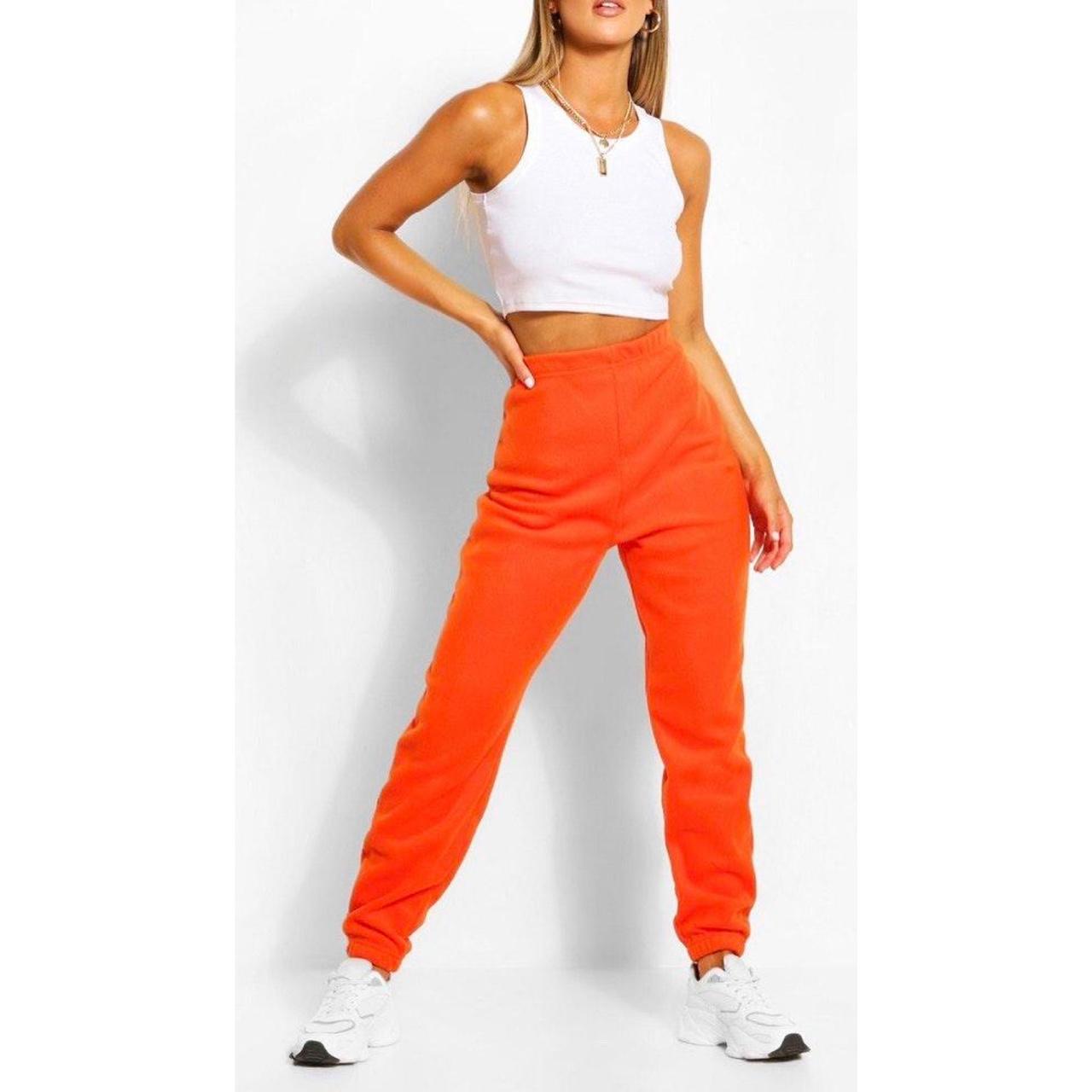 Wide trousers - Orange - Ladies | H&M IN