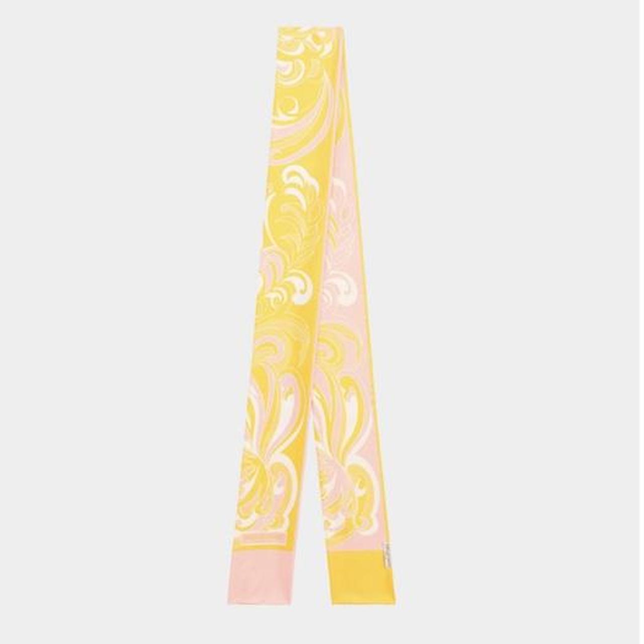 Emilio Pucci Women's Yellow and Pink Scarf-wraps